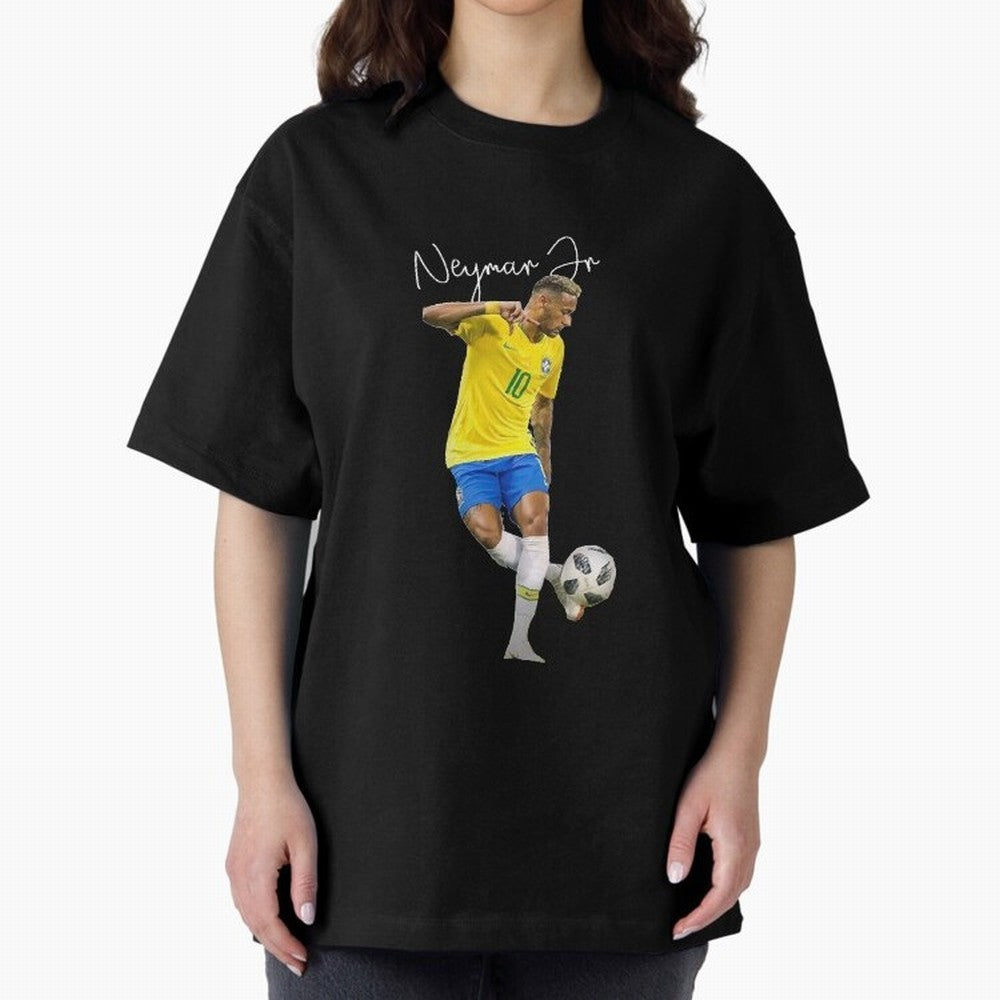 Neymar Jr signed brazil Classic Essential T-Shirt Share the Excitement of Match Day Hype around FIFA World Cup 2026 Group Stage, Cristiano Ronaldo, Argentina and Brazil, Retro Football Energy, Iconic Rivalries, Trophy Chase Drama and Stadium