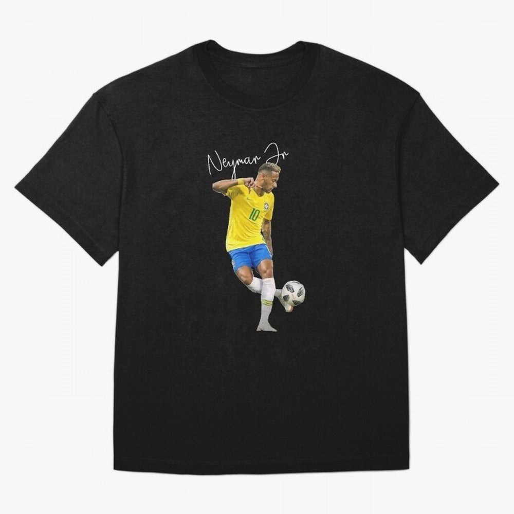 Neymar Jr signed brazil Classic Essential T-Shirt Share the Excitement of Match Day Hype around FIFA World Cup 2026 Group Stage, Cristiano Ronaldo, Argentina and Brazil, Retro Football Energy, Iconic Rivalries, Trophy Chase Drama and Stadium