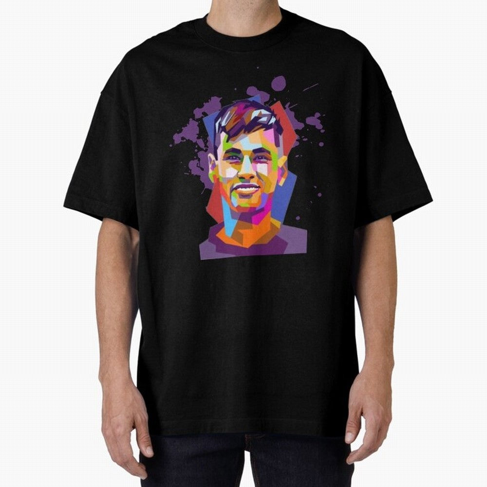 Neymar Design Oversized T-Shirt Show Your Tournament Heart for FIFA World Cup 2026 Spirit, Inspired by Netherlands, Cristiano Ronaldo, Haaland and CR7, Tournament Hype, Historic Matchups, Family Viewing Parties and Global Sports Pride; Made for