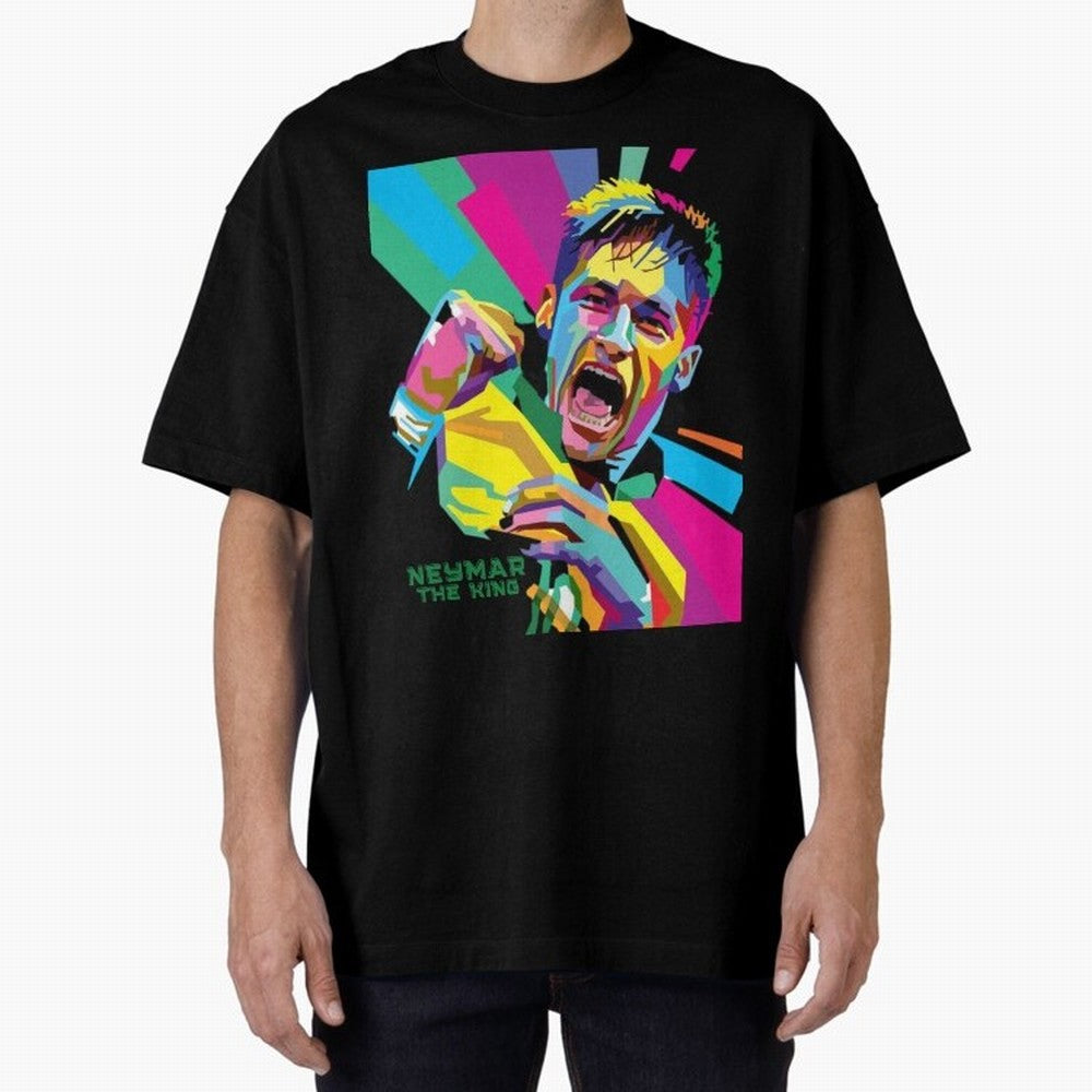 Neymar The King Design Classic T-Shirt Celebrate Unforgettable Nights in FIFA World Cup 2026 Spirit, Inspired by Argentina, France and Brazil, Cristiano Ronaldo, Stadium Memories, Football Loyalty, International Chants and Championship Tradition;