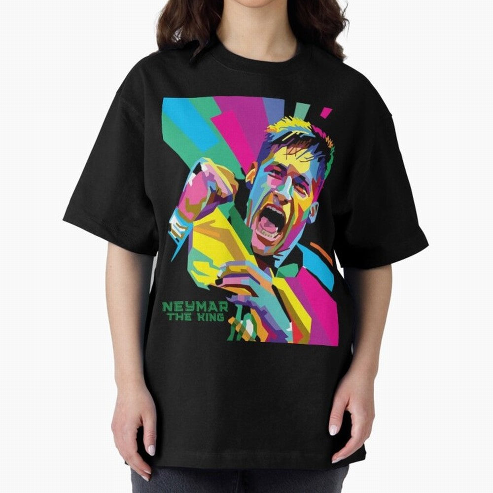 Neymar The King Design Classic T-Shirt Celebrate Unforgettable Nights in FIFA World Cup 2026 Spirit, Inspired by Argentina, France and Brazil, Cristiano Ronaldo, Stadium Memories, Football Loyalty, International Chants and Championship Tradition;