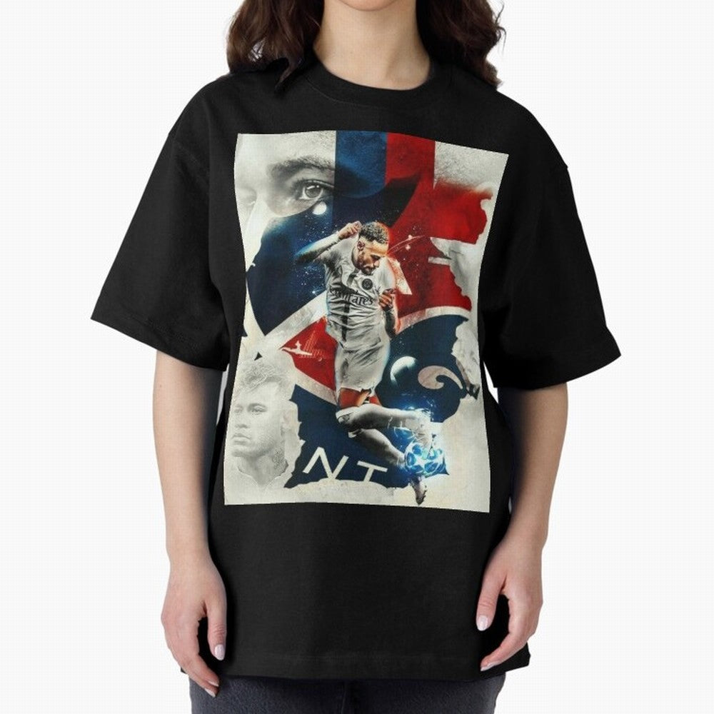 Neymar Art Wallpaper Classic T-Shirt Relive the Noise and Pride of Global Football Passion for FIFA World Cup 2026 USA Canada Mexico, Driven by Messi and Cristiano Ronaldo, Portugal, Spain and Germany, Fan Favorite Moments, National Team Passion,
