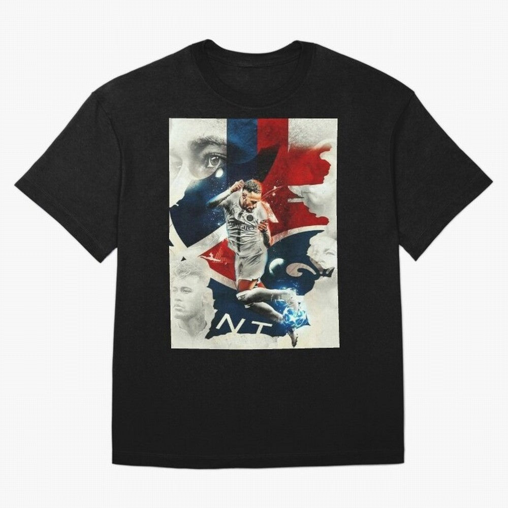 Neymar Art Wallpaper Classic T-Shirt Relive the Noise and Pride of Global Football Passion for FIFA World Cup 2026 USA Canada Mexico, Driven by Messi and Cristiano Ronaldo, Portugal, Spain and Germany, Fan Favorite Moments, National Team Passion,