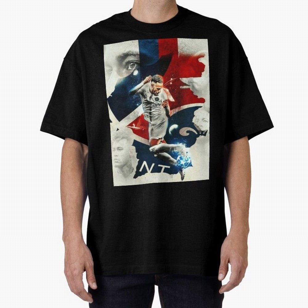 Neymar Art Wallpaper Classic T-Shirt Relive the Noise and Pride of Global Football Passion for FIFA World Cup 2026 USA Canada Mexico, Driven by Messi and Cristiano Ronaldo, Portugal, Spain and Germany, Fan Favorite Moments, National Team Passion,