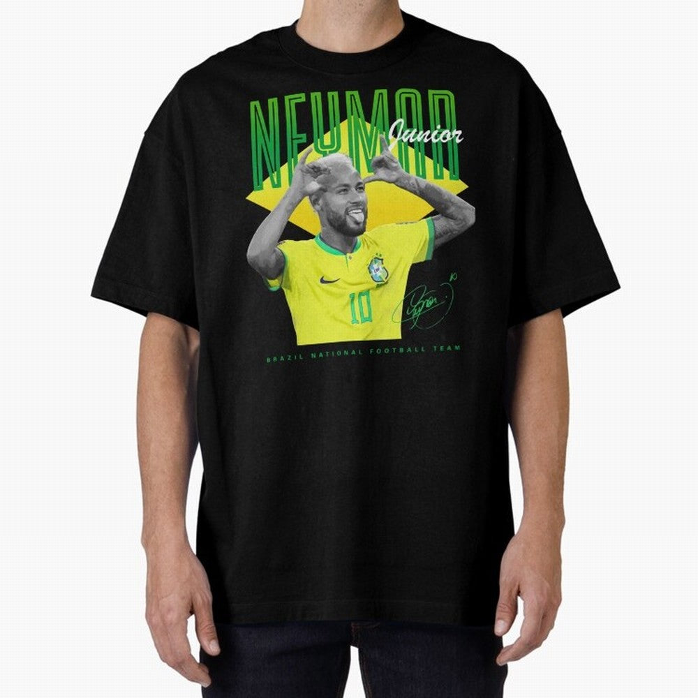 Neymar Jr. Oversized T-Shirt Carry FIFA World Cup 2026 USA Canada Mexico Centered on Neymar, Haaland and Cristiano Ronaldo, England, France and Netherlands Energy, Football Festival Excitement, Trophy Ambitions, Country Rivalries and Star Player