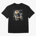 Neymar Run Oversized T-Shirt Enjoy the FIFA World Cup 2026 Group Stage Journey through Neymar, Haaland and Cristiano Ronaldo Highlights, Spain Pride, Tournament Hype, Historic Matchups, Family Viewing Parties and Global Sports Pride; Created for