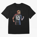 Neymar Art Classic T-Shirt Celebrate Global Passion for Global Football Passion for FIFA World Cup 2026 Group Stage, Featuring Messi and Cristiano Ronaldo, England, Football Passion, Legendary Performances, Festival Vibes and Supporter Community;