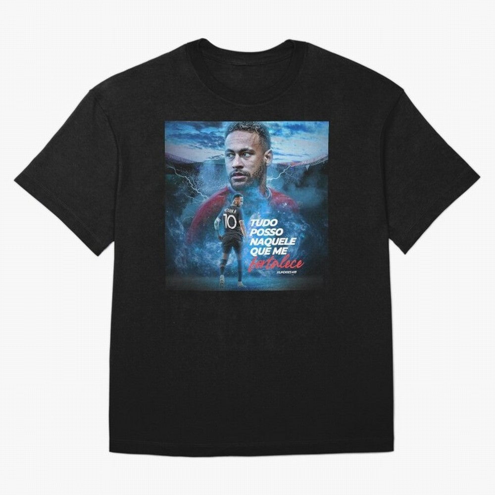Neymar Junior | Design #b62 Classic T-Shirt Capture FIFA World Cup 2026 USA Canada Mexico Highlighting Haaland and Mbappe, Portugal Energy, Supporter Pride, Iconic Celebrations, Legendary Names and Global Match Day Energy; Great for Supporters Who