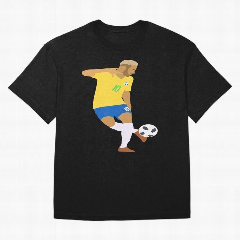 Neymar Brazil Football Control Skills Classic T-Shirt Treasure Global Football Passion for FIFA World Cup 2026 Group Stage, Celebrating Mbappe and Neymar, England, France and Netherlands, Championship Spirit, Famous Goals, Roaring Crowds and