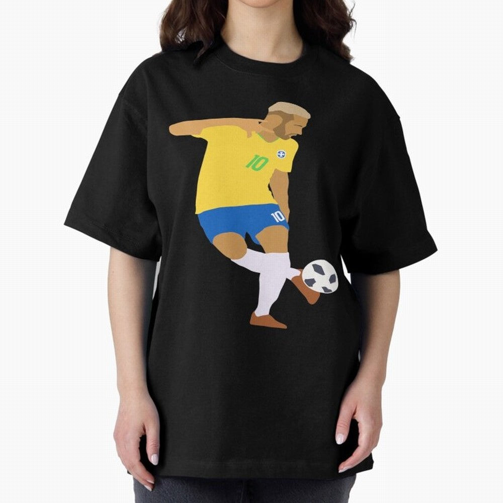 Neymar Brazil Football Control Skills Classic T-Shirt Treasure Global Football Passion for FIFA World Cup 2026 Group Stage, Celebrating Mbappe and Neymar, England, France and Netherlands, Championship Spirit, Famous Goals, Roaring Crowds and