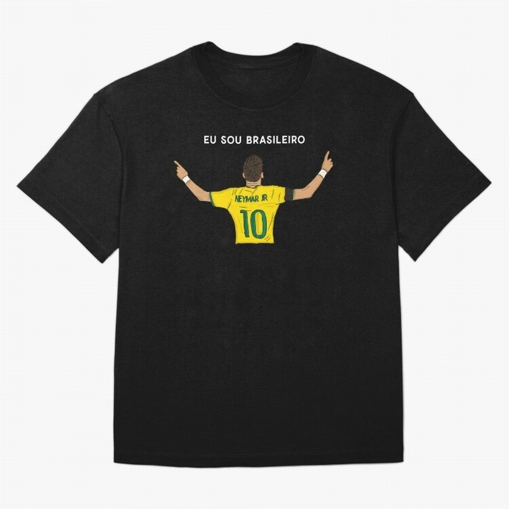 Neymar Jr Brazil Oversized T-Shirt Celebrate Classic Football Spirit in Match Day Hype around FIFA World Cup 2026, CR7, Argentina and Brazil, Football History, Final Match Energy, Crowd Noise and Once in a Lifetime Moments; Created for Match Day