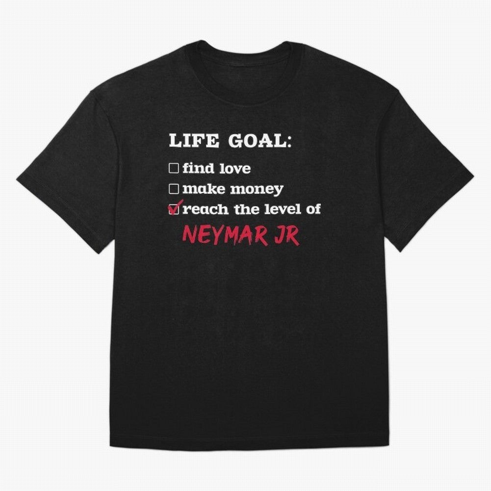 Life goal Neymar Jr Classic T-Shirt Step into Match Day Hype around FIFA World Cup 2026 USA Canada Mexico, CR7 and Messi, Argentina, Classic Soccer Heritage, Championship Pressure, Fan Loyalty and International Pride; Perfect for People Who Love