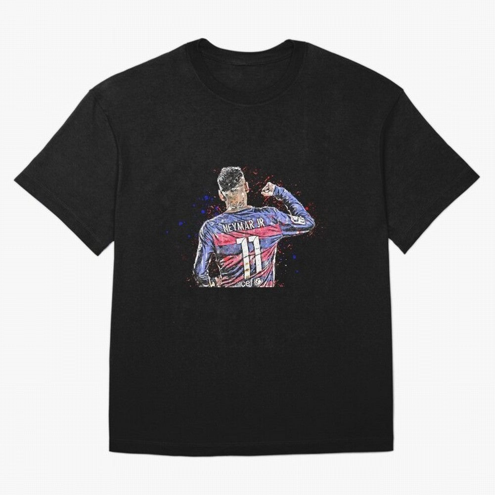 Neymar Oversized T-Shirt Cheer through Every Moment of FIFA World Cup 2026 USA Canada Mexico Highlighting Neymar, Haaland and Cristiano Ronaldo, Netherlands Energy, Match Day Excitement, Supporter Culture, Golden Goals and Global Football Passion;