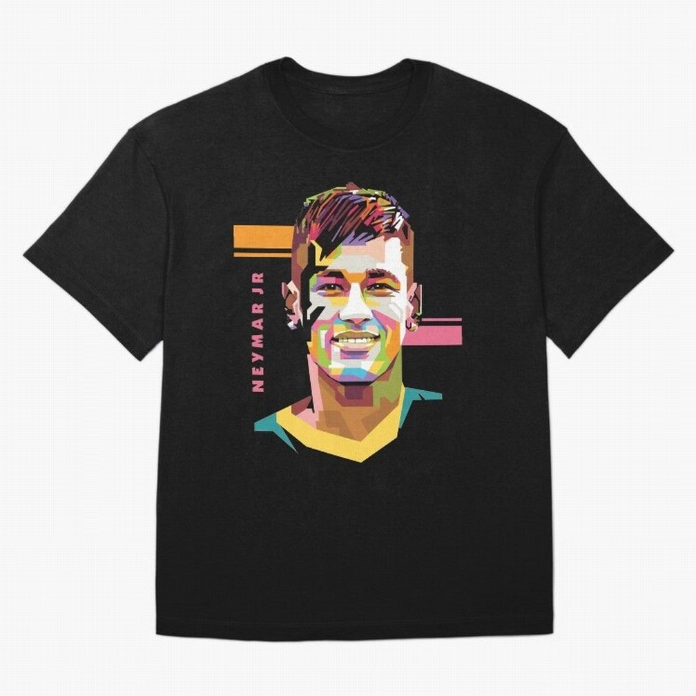 Neymar Jr Football Classic T-Shirt Bring a Vintage Feel to FIFA World Cup 2026 Spirit, Featuring France and Portugal, Messi, CR7 and Mbappe, Football History, Final Match Energy, Crowd Noise and Once in a Lifetime Moments; Perfect for Fans,