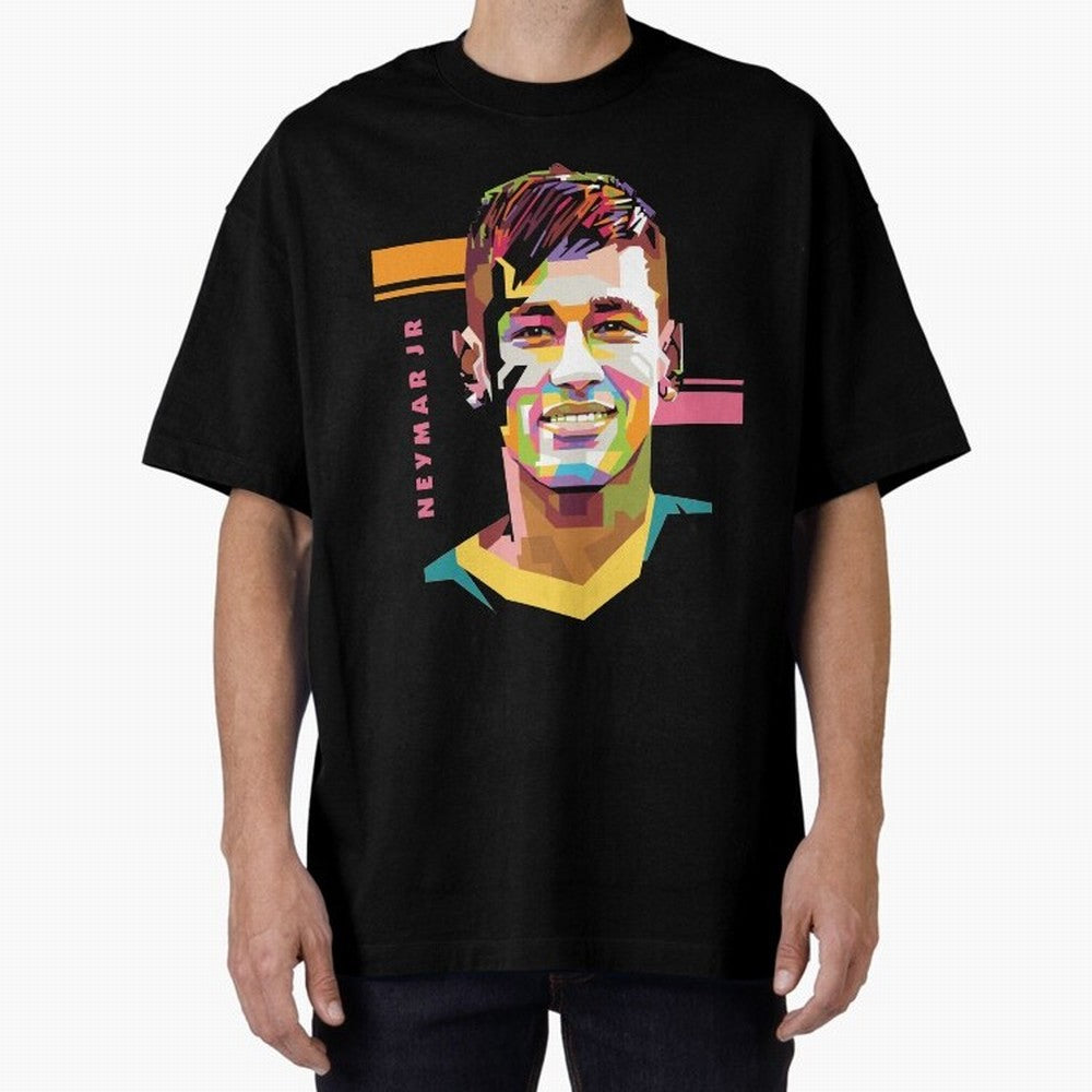 Neymar Jr Football Classic T-Shirt Bring a Vintage Feel to FIFA World Cup 2026 Spirit, Featuring France and Portugal, Messi, CR7 and Mbappe, Football History, Final Match Energy, Crowd Noise and Once in a Lifetime Moments; Perfect for Fans,