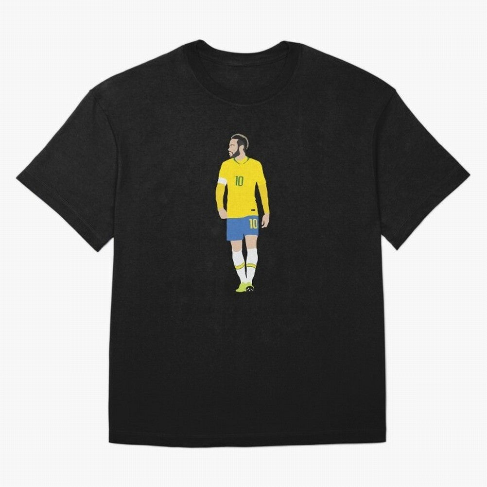 neymar brazil Oversized T-Shirt Mark FIFA World Cup 2026 Spirit, Inspired by Argentina, France and Brazil, Messi and Cristiano Ronaldo, Football Passion, Legendary Performances, Festival Vibes and Supporter Community; Ideal for Fans Who Follow