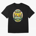 Brazil Football National Team Pride- Brazil Soccer Graphics Classic T-Shirt Show Match Day Excitement for FIFA World Cup 2026 for Fans of Mbappe and Neymar and Spain, Bringing Soccer Culture, Superstar Moments, National Team Dreams and Competitive