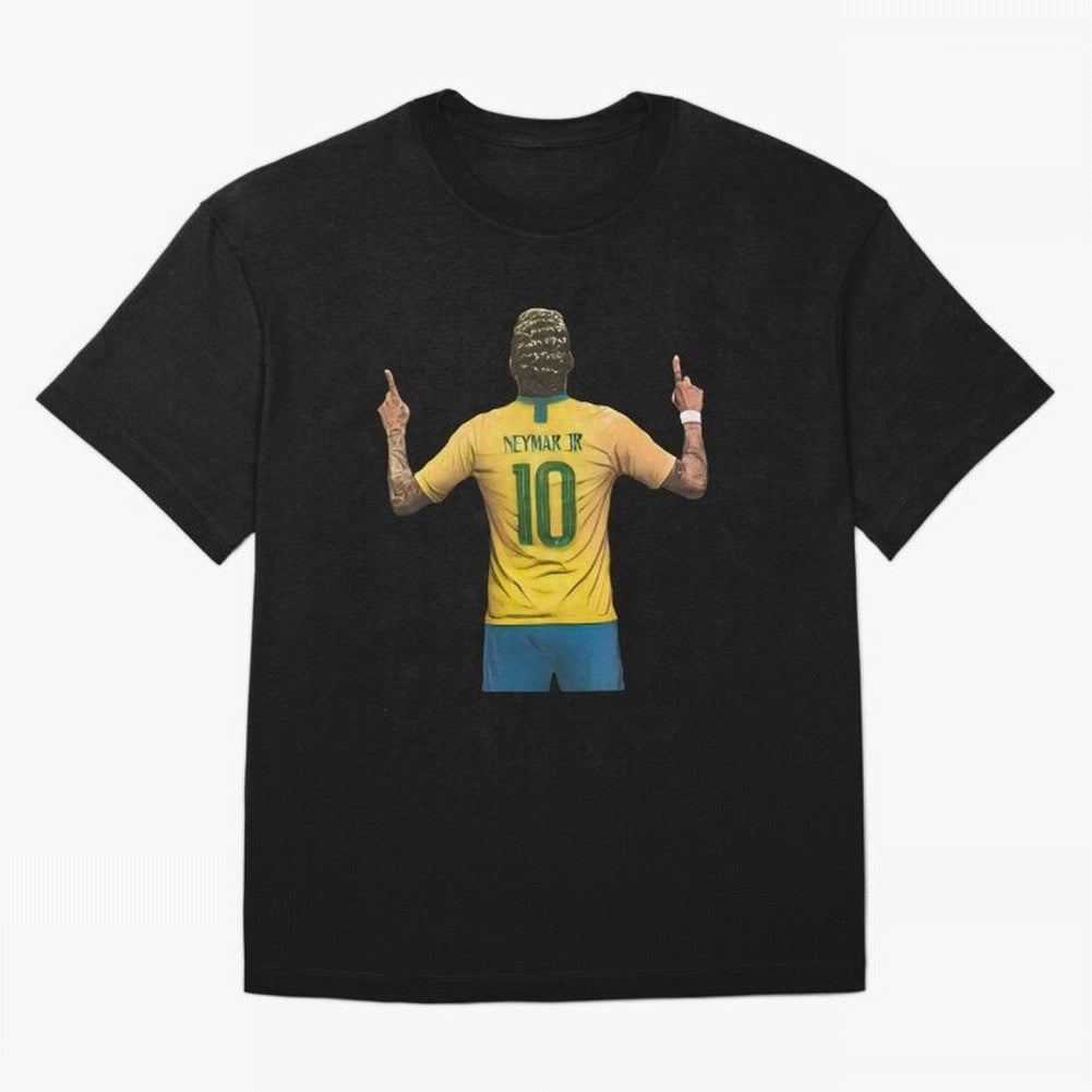 neymar jr Oversized T-Shirt Celebrate Football Dreams Across FIFA World Cup 2026 USA Canada Mexico Spirit, Inspired by Spain, Neymar, Sports Nostalgia, International Competition, Famous Players and Unforgettable Victories; Perfect for People Who