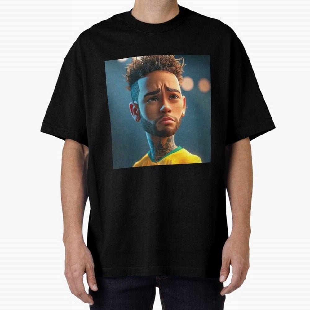 Neymar Jr cartoon picture Classic T-Shirt Bring a Champion Mindset to Global Football Passion for FIFA World Cup 2026, Celebrating Haaland and Mbappe, Brazil, Stadium Chants, National Pride, Trophy Dreams and Unforgettable Football Memories;