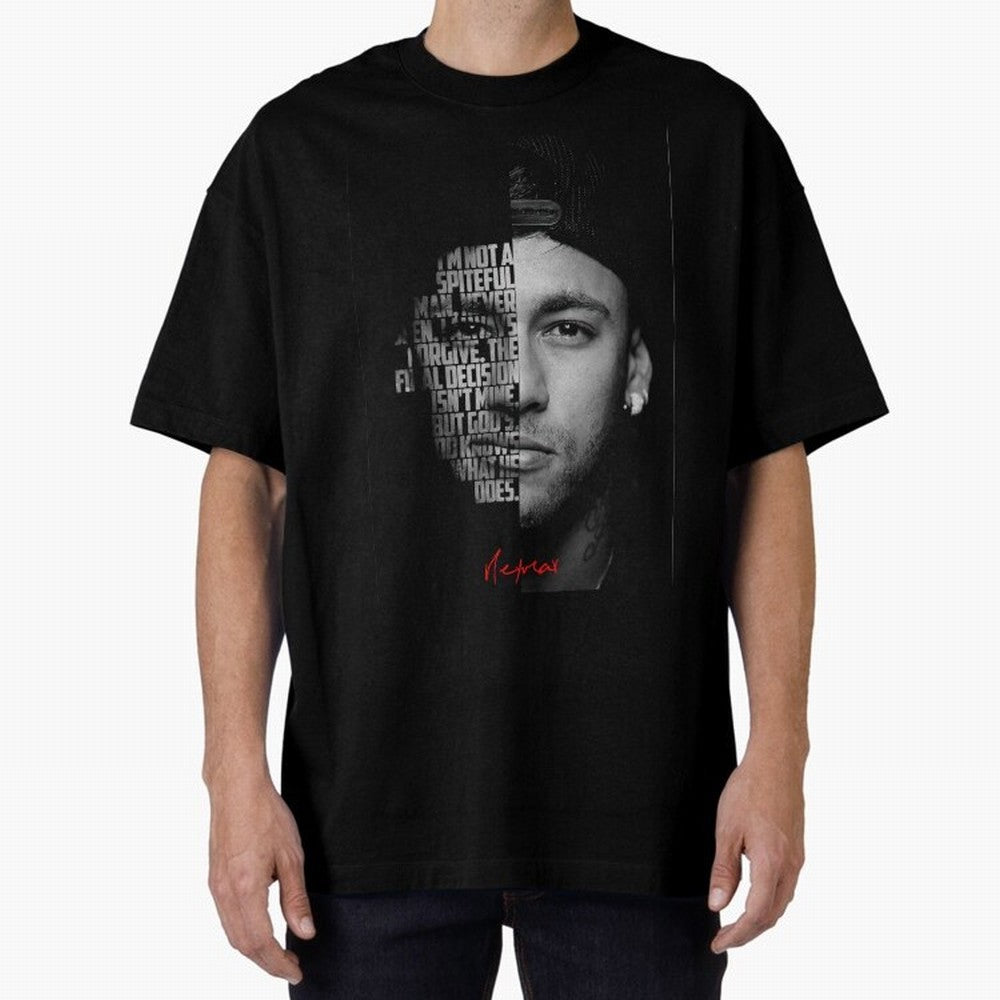 Black and white Neymar Jr quote. Classic T-Shirt Live for the Drama of FIFA World Cup 2026 for Fans of Neymar and Brazil, Bringing Fan Favorite Moments, National Team Passion, Big Match Drama and Soccer History; Ideal for Fans Who Follow Messi,