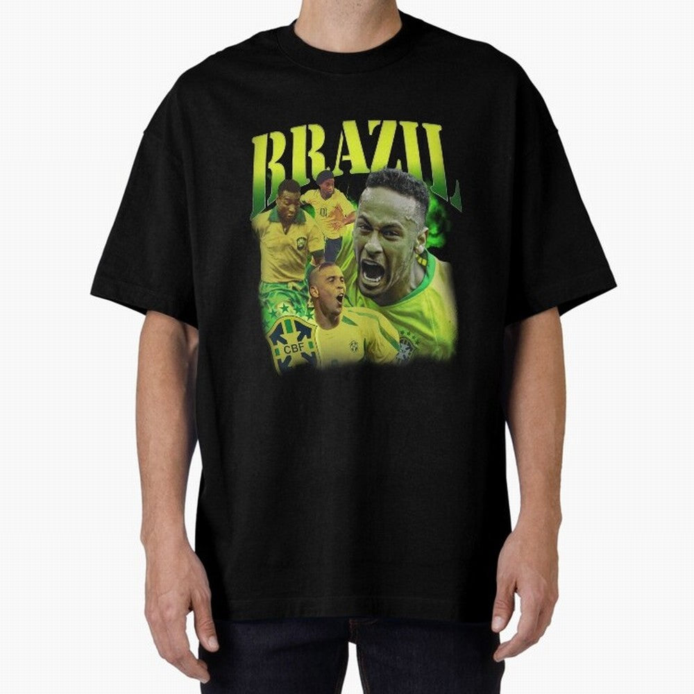 Neymar Brazil Vintage Essential T-Shirt Bring a Vintage Feel to FIFA World Cup 2026 USA Canada Mexico for Fans of CR7 and Germany, Bringing Game Day Rituals, Football Legends, Country Pride and the Road to the Final; Created for Match Day Parties,