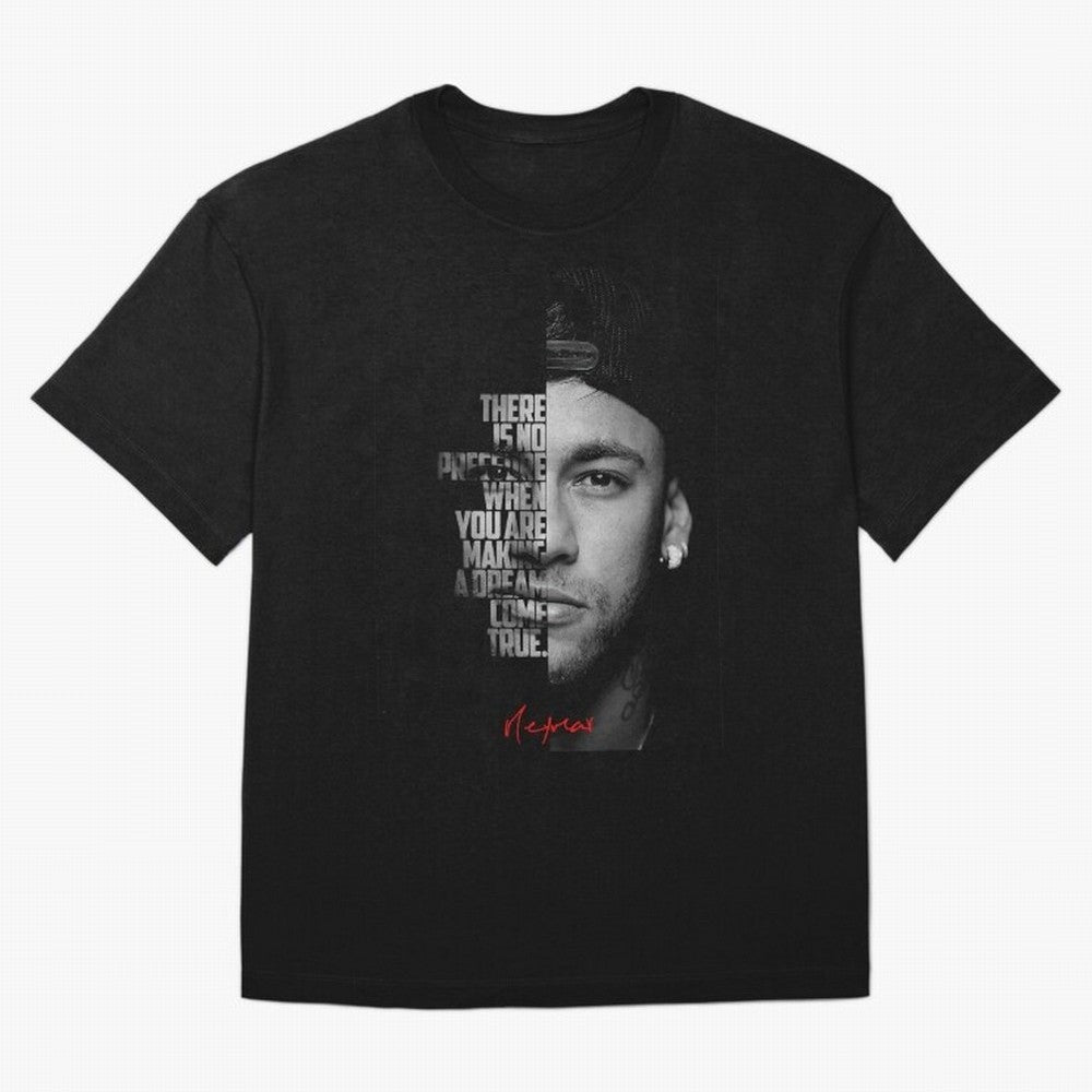 Black and white Neymar Jr quote. Classic T-Shirt Capture Stadium Memories from FIFA World Cup 2026 Group Stage Spirit, Centered on Argentina and Brazil, Messi, Global Supporter Spirit, Legendary Goals, National Colors and Tournament Celebration;