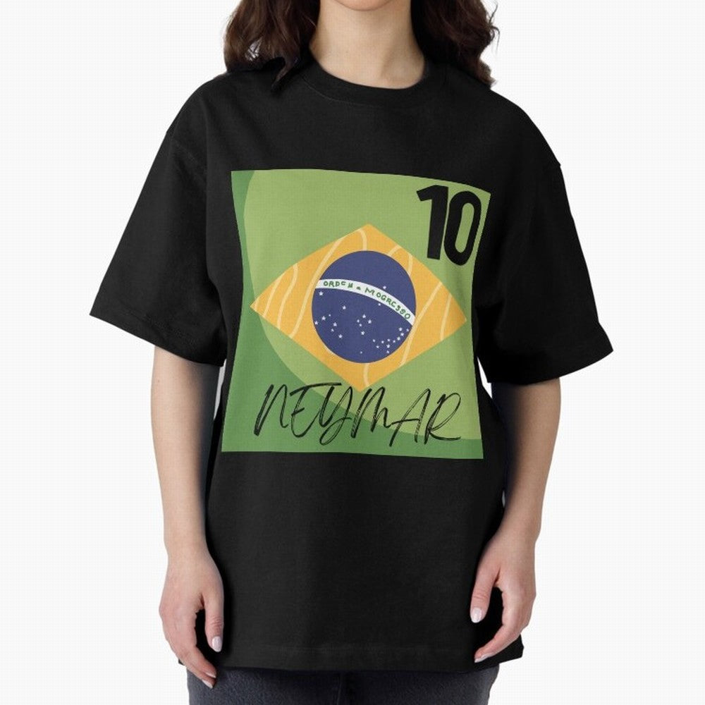 NEYMAR 10 Classic T-Shirt Showcase FIFA World Cup 2026 USA Canada Mexico Made for CR7 and Messi, Spain Energy, Fan Favorite Moments, National Team Passion, Big Match Drama and Soccer History; Ideal for Fans Who Follow Messi, Cristiano Ronaldo, CR7,