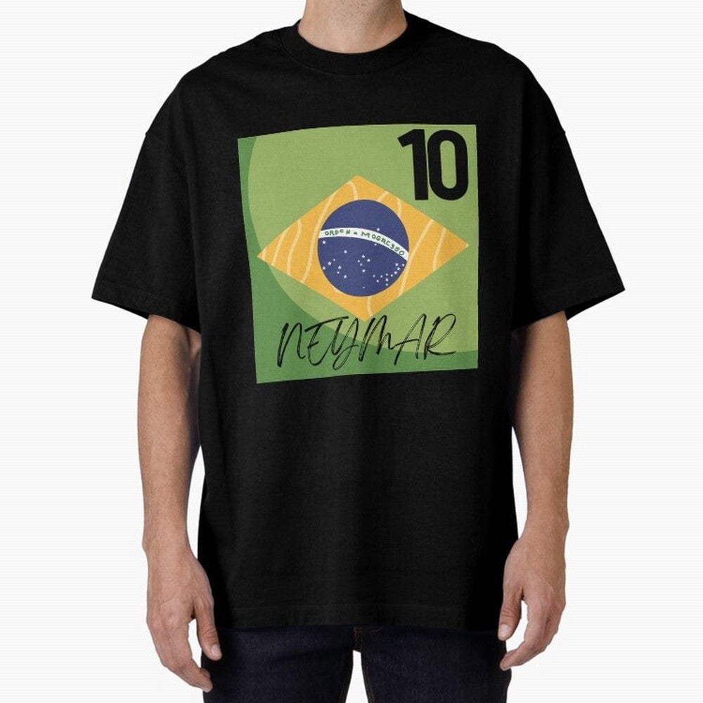 NEYMAR 10 Classic T-Shirt Showcase FIFA World Cup 2026 USA Canada Mexico Made for CR7 and Messi, Spain Energy, Fan Favorite Moments, National Team Passion, Big Match Drama and Soccer History; Ideal for Fans Who Follow Messi, Cristiano Ronaldo, CR7,
