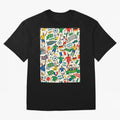 World Cup 2026: Global Football Fever Oversized T-Shirt Bring a Vintage Feel to Match Day Hype around FIFA World Cup 2026 Group Stage, Mbappe, France, Championship Spirit, Famous Goals, Roaring Crowds and International Football Unity; Great for