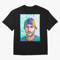 Neymar Jr Tri-blend T-Shirt Show Your Tournament Heart for FIFA World Cup 2026 USA Canada Mexico Spirit, Connected to Argentina and Brazil, Cristiano Ronaldo, Vintage Soccer Flavor, Modern Football Stars, National Flags and Final Night Emotion;