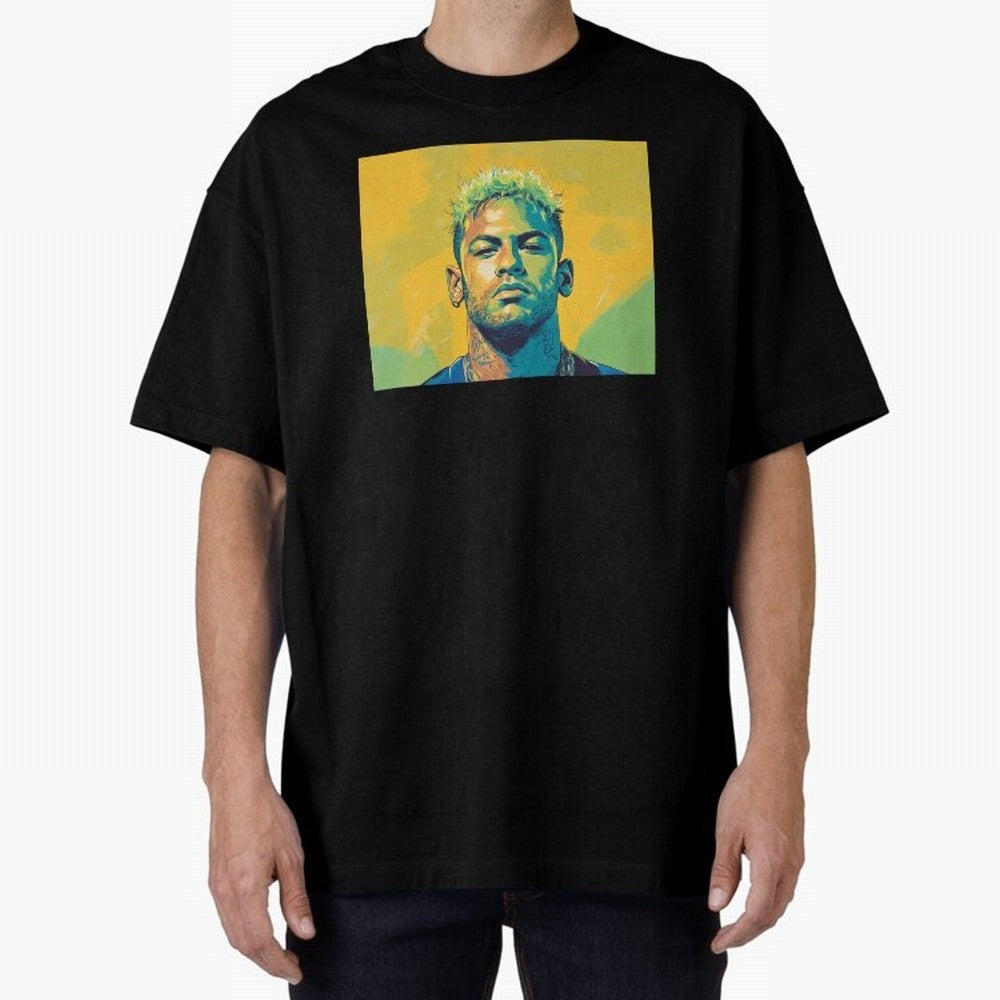 Neymar Brazil Captain Classic T-Shirt Celebrate Football Heritage in FIFA World Cup 2026 Group Stage for Fans of Cristiano Ronaldo, Haaland and CR7 and France, Bringing Championship Spirit, Famous Goals, Roaring Crowds and International Football