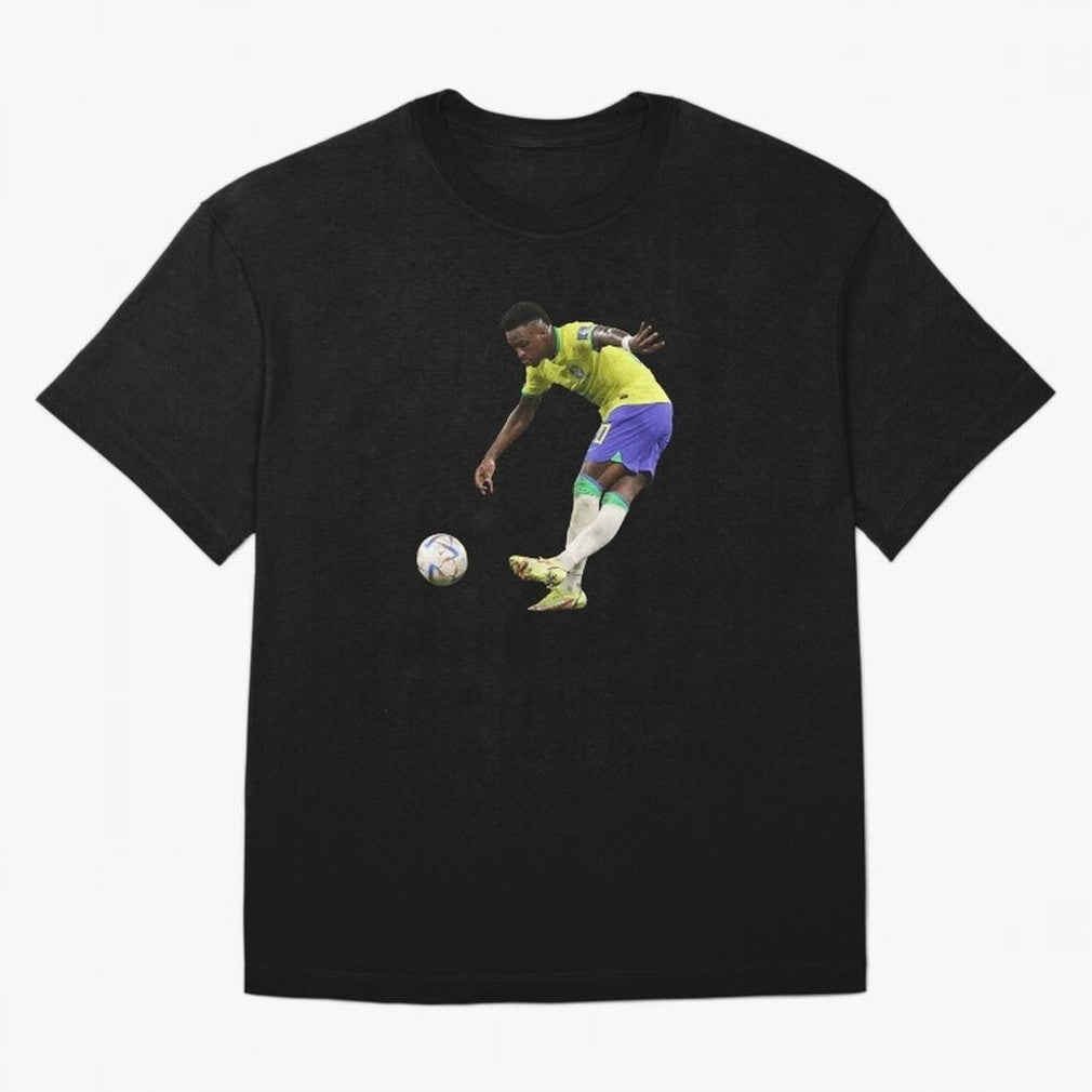 Vinicius Junior rabona Classic T-Shirt Bring Legendary Rivalry Energy to Match Day Hype around FIFA World Cup 2026 Group Stage, Mbappe and Neymar, England and Germany, Champion Mindset, Group Stage Buzz, Knockout Tension and Passionate Fan Culture;
