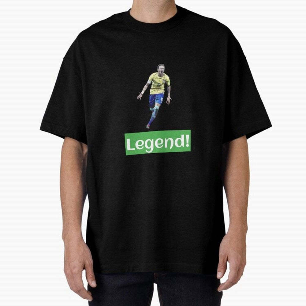 neymar art - neymar illustration T Shirt Oversized T-Shirt Build FIFA World Cup 2026 USA Canada Mexico for Fans of Mbappe and Neymar and Portugal, Spain and Germany, Bringing Soccer Culture, Superstar Moments, National Team Dreams and Competitive