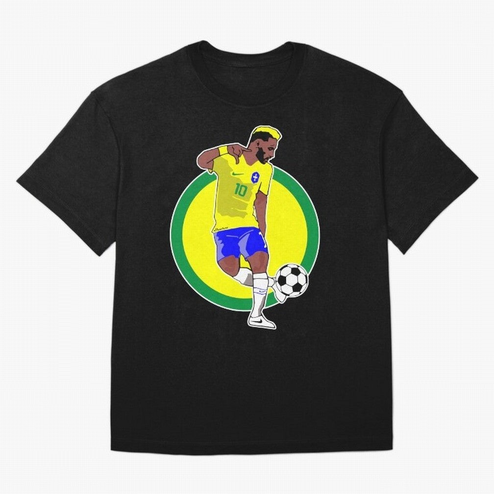Neymar jr Classic T-Shirt Celebrate Rivalries and Pride in the FIFA World Cup 2026 Journey through Messi, Neymar and Mbappe Highlights, Germany Pride, Vintage Soccer Flavor, Modern Football Stars, National Flags and Final Night Emotion; Made for