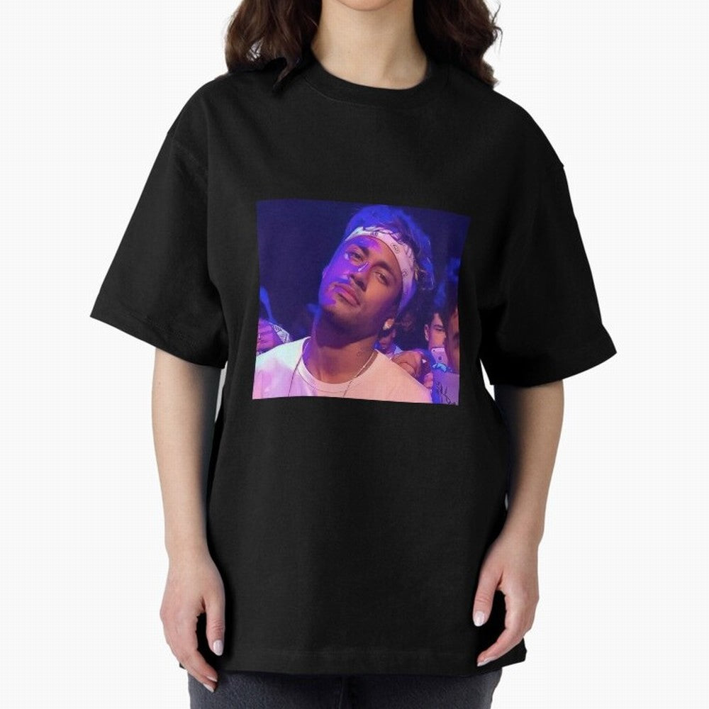 Neymar Jr Oversized T-Shirt Celebrate Global Passion for Match Day Hype around FIFA World Cup 2026 Group Stage, Messi, Neymar and Mbappe, Netherlands, Championship Spirit, Famous Goals, Roaring Crowds and International Football Unity; Made for Die