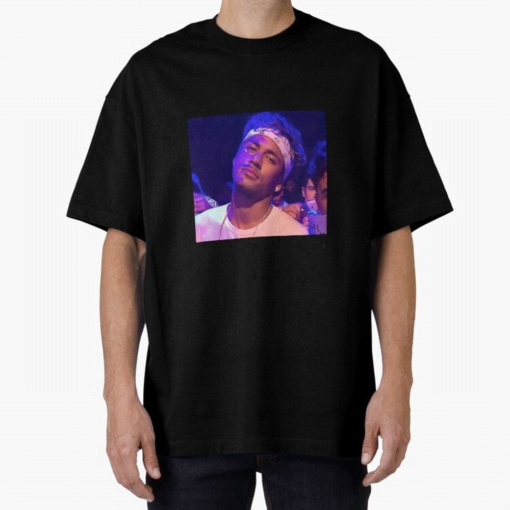 Neymar Jr Oversized T-Shirt Celebrate Global Passion for Match Day Hype around FIFA World Cup 2026 Group Stage, Messi, Neymar and Mbappe, Netherlands, Championship Spirit, Famous Goals, Roaring Crowds and International Football Unity; Made for Die