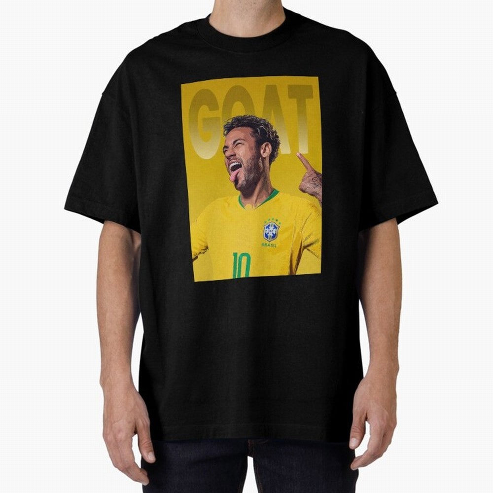 Neymar Jr Classic T-Shirt Join the Countdown to FIFA World Cup 2026 Group Stage Spirit, with Brazil, Messi, Neymar and Mbappe, Retro Football Energy, Iconic Rivalries, Trophy Chase Drama and Stadium Atmosphere; Built for Supporters Chasing Trophy