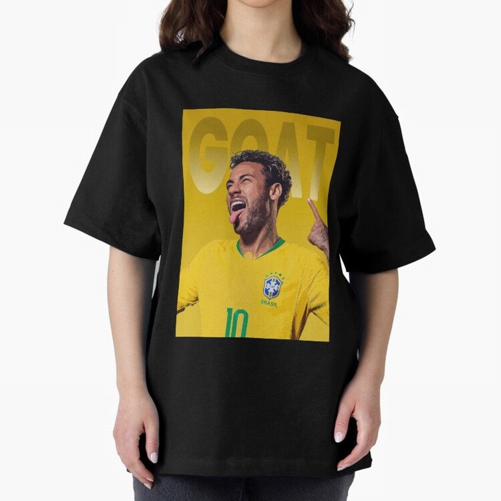 Neymar Jr Classic T-Shirt Join the Countdown to FIFA World Cup 2026 Group Stage Spirit, with Brazil, Messi, Neymar and Mbappe, Retro Football Energy, Iconic Rivalries, Trophy Chase Drama and Stadium Atmosphere; Built for Supporters Chasing Trophy