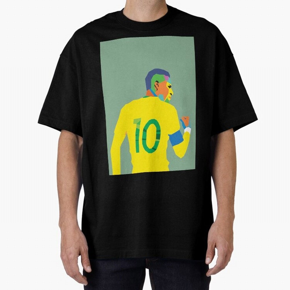 Neymar Jr Oversized T-Shirt Build Global Football Passion for FIFA World Cup 2026, Inspired by Messi, Neymar and Mbappe, England and Germany, Football History, Final Match Energy, Crowd Noise and Once in a Lifetime Moments; Built for Supporters