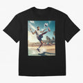 Neymar Junior Playing on Beach Classic T-Shirt Bring Trophy Dreams to FIFA World Cup 2026 Inspired by Cristiano Ronaldo, Haaland and CR7, Spain Energy, Worldwide Fan Energy, Dramatic Goals, Stadium Lights and Championship Celebrations; Made for Die