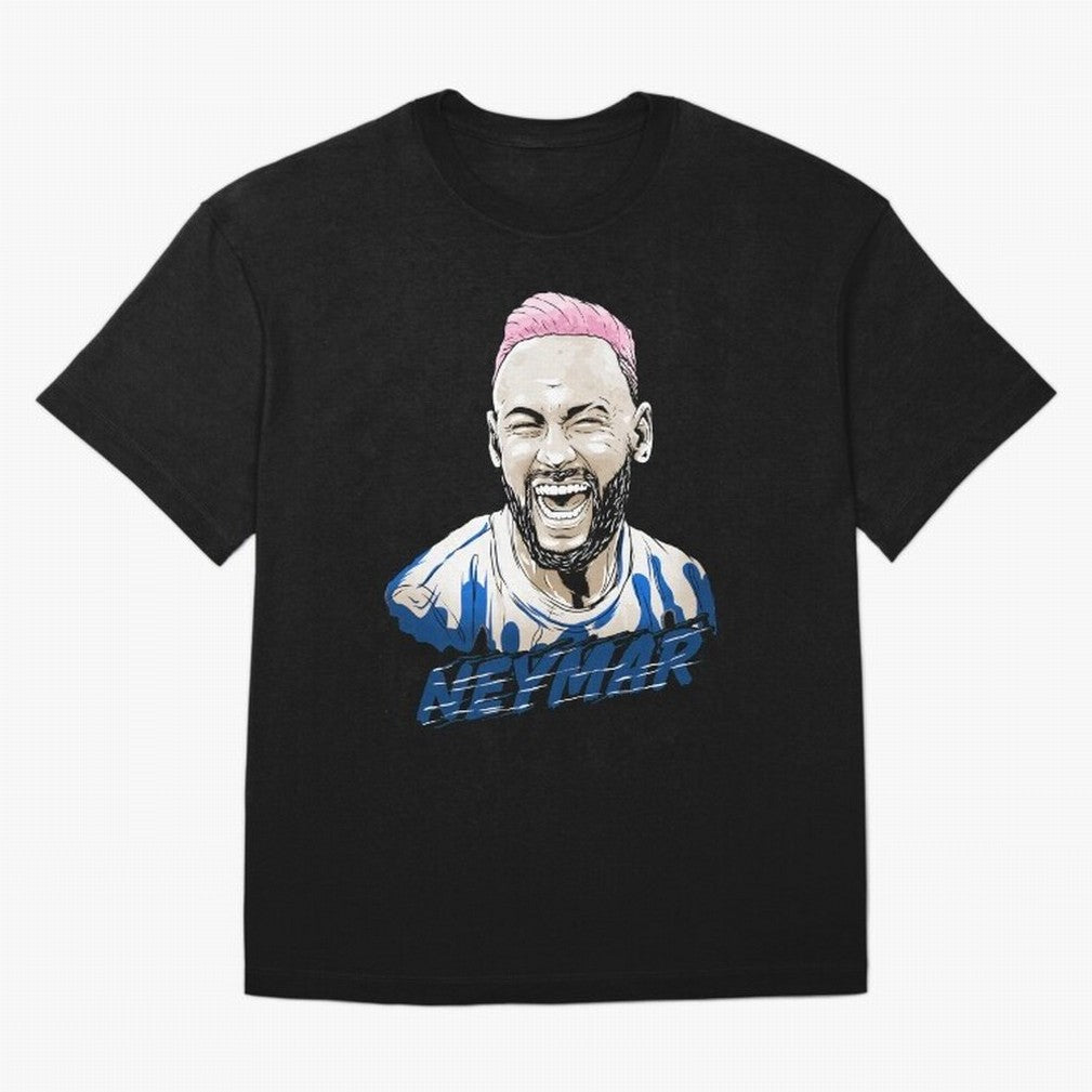 neymar superstar in paris Oversized T-Shirt Remember Iconic Moments from Match Day Hype around FIFA World Cup 2026, Messi, CR7 and Mbappe, England, France and Netherlands, Global Supporter Spirit, Legendary Goals, National Colors and Tournament