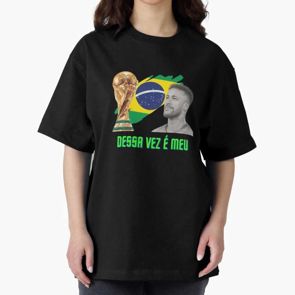Neymar World Cup Classic T-Shirt Celebrate Supporters United by Match Day Hype around FIFA World Cup 2026, Messi, Neymar and Mbappe, Spain and Netherlands, Retro Football Energy, Iconic Rivalries, Trophy Chase Drama and Stadium Atmosphere; Ideal