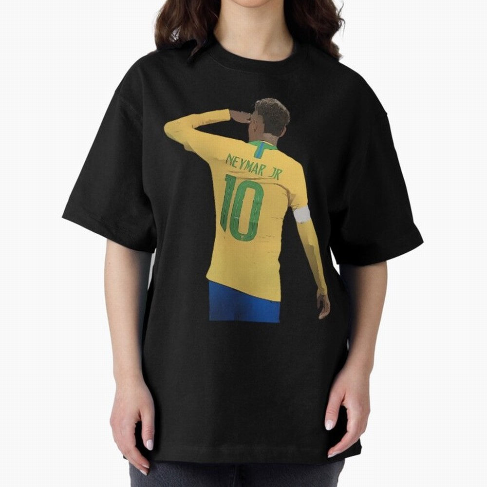 Neymar Jr World Cup Brazil Classic T-Shirt Showcase FIFA World Cup 2026 USA Canada Mexico Inspired by Mbappe, Portugal, Spain and Germany Energy, Retro Football Energy, Iconic Rivalries, Trophy Chase Drama and Stadium Atmosphere; Great for Watch
