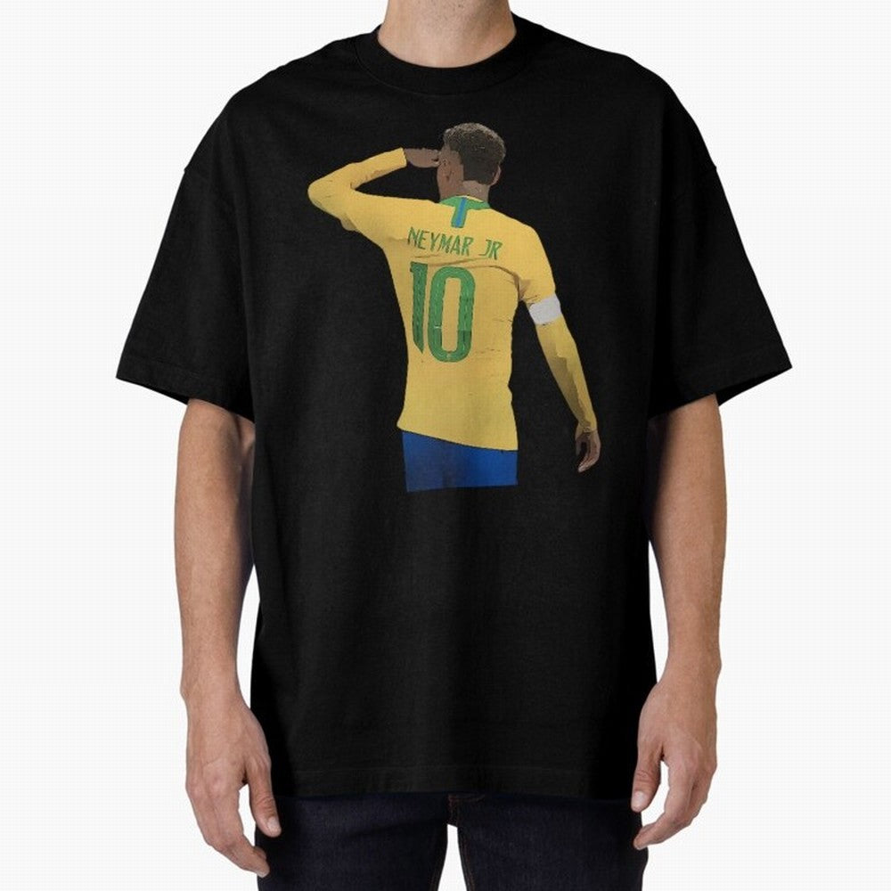 Neymar Jr World Cup Brazil Classic T-Shirt Showcase FIFA World Cup 2026 USA Canada Mexico Inspired by Mbappe, Portugal, Spain and Germany Energy, Retro Football Energy, Iconic Rivalries, Trophy Chase Drama and Stadium Atmosphere; Great for Watch