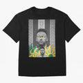 Brazil Football Star Grunge Poster Oversized T-Shirt Celebrate Football Dreams Across FIFA World Cup 2026 Group Stage Celebrating Cristiano Ronaldo, Haaland and CR7, Portugal, Spain and Germany Energy, Retro Football Energy, Iconic Rivalries,