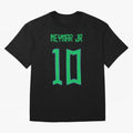 Neymar Jr #10 (Brazil) Oversized T-Shirt Stand Proud for FIFA World Cup 2026 Group Stage Driven by Mbappe and Neymar, Brazil, Portugal and Argentina Energy, Worldwide Fan Energy, Dramatic Goals, Stadium Lights and Championship Celebrations; Made