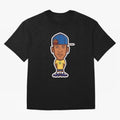 JR Oversized T-Shirt Carry FIFA World Cup 2026 USA Canada Mexico for Fans of Messi and England, Bringing Sports Nostalgia, International Competition, Famous Players and Unforgettable Victories; Perfect for Supporters Who Want Bold Football Energy,