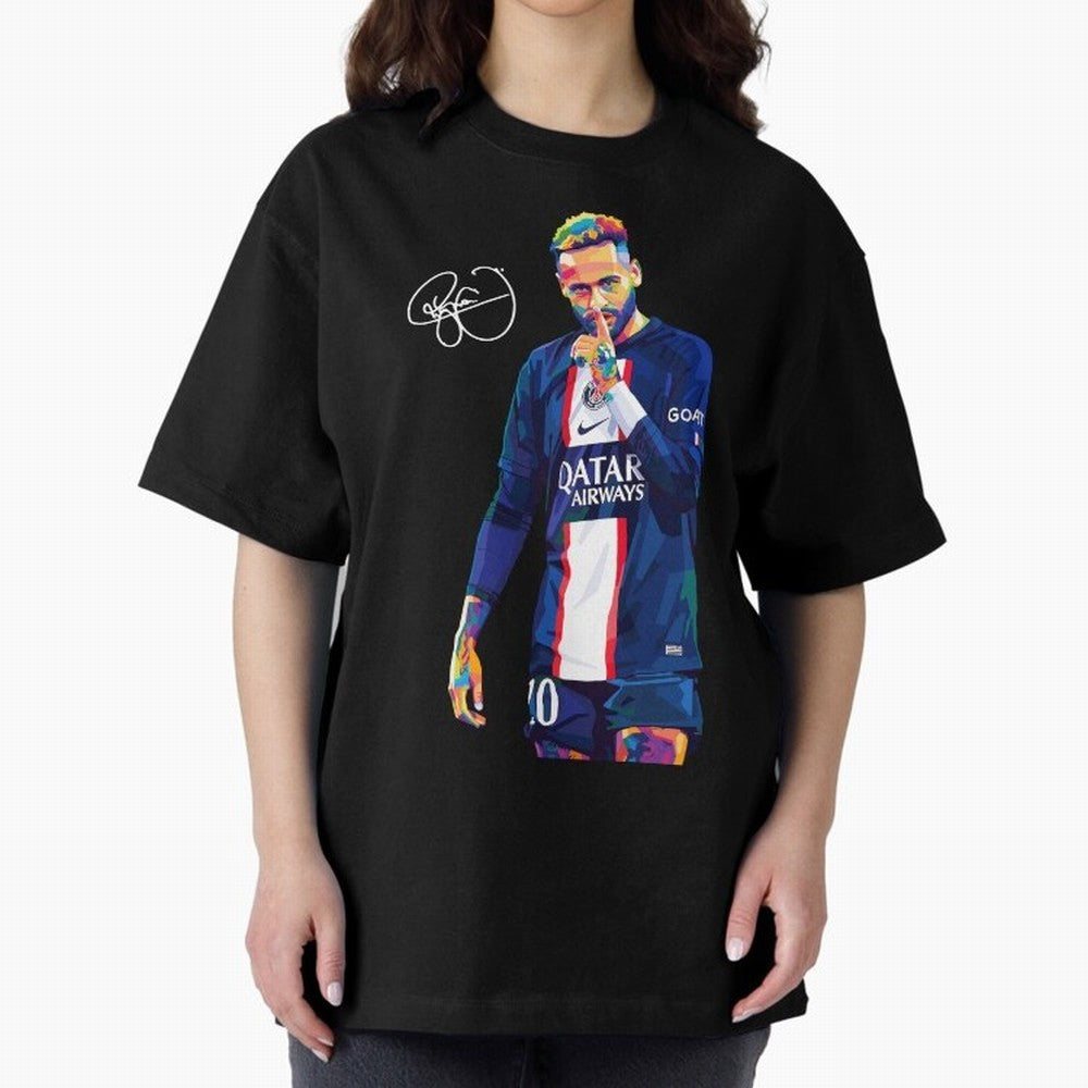Neymar Jr Wpap Art Classic T-Shirt Embrace FIFA World Cup 2026 Group Stage for Fans of Cristiano Ronaldo and Argentina, Bringing Football History, Final Match Energy, Crowd Noise and Once in a Lifetime Moments; Perfect for Fans, Collectors, Family