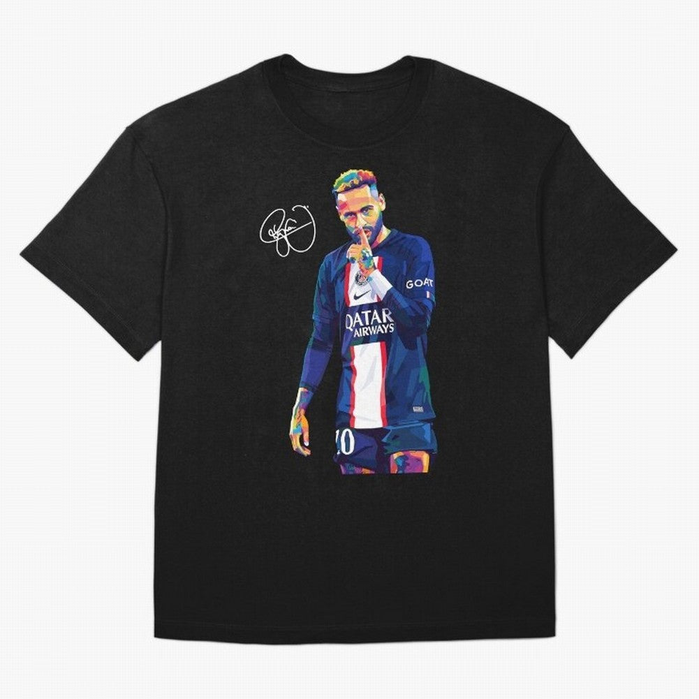 Neymar Jr Wpap Art Classic T-Shirt Embrace FIFA World Cup 2026 Group Stage for Fans of Cristiano Ronaldo and Argentina, Bringing Football History, Final Match Energy, Crowd Noise and Once in a Lifetime Moments; Perfect for Fans, Collectors, Family