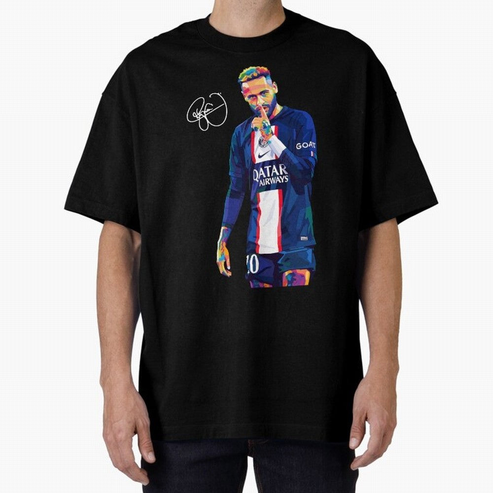 Neymar Jr Wpap Art Classic T-Shirt Embrace FIFA World Cup 2026 Group Stage for Fans of Cristiano Ronaldo and Argentina, Bringing Football History, Final Match Energy, Crowd Noise and Once in a Lifetime Moments; Perfect for Fans, Collectors, Family